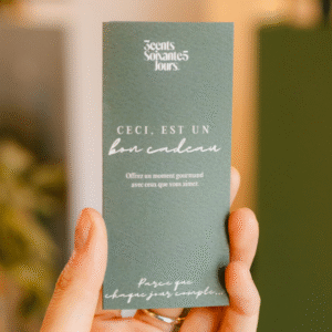 Bon cadeau à offrir